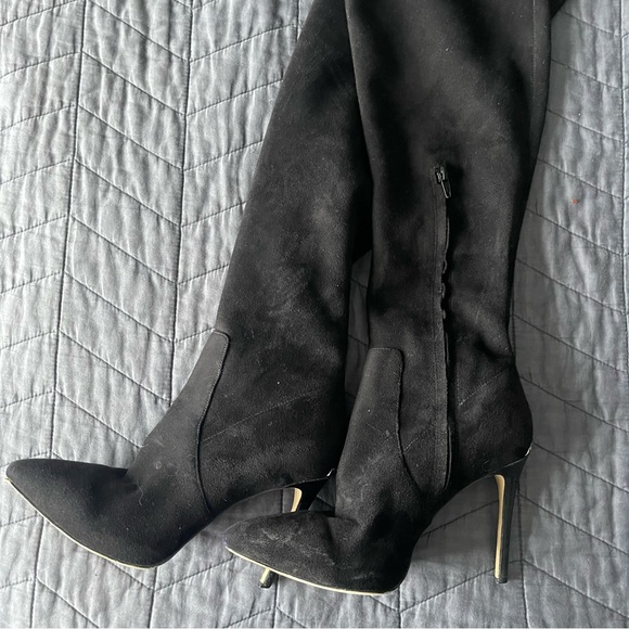 Over the knee Michael Kors suede heels - Picture 4 of 6